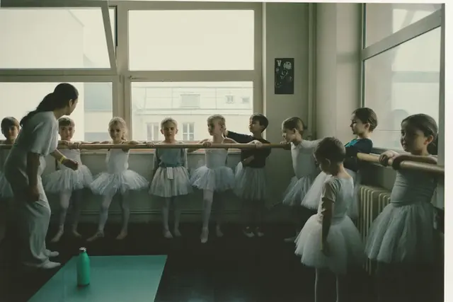 Cours de danse classique à la barre